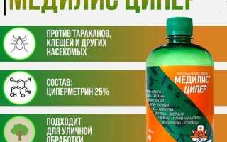 Медилис Ципер — подробная инструкция по применению для эффективного избавления от насекомых