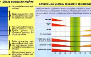 Норма влажности воздуха в квартире