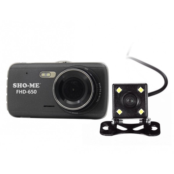Видеорегистратор SHO-ME FHD-650 купить дёшево с доставкой по России. Описание, характеристики, отзывы, сравнение