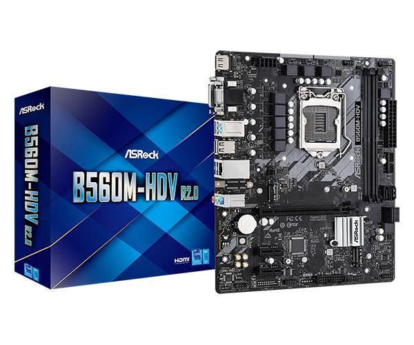 ASRock > B560M-HDV R2.0