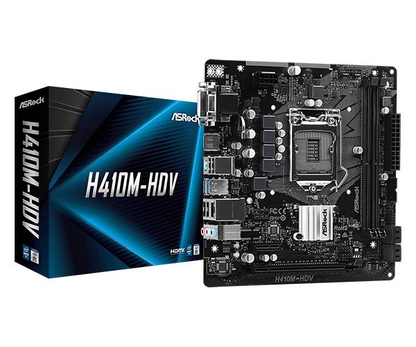 ASRock > H410M-HDV