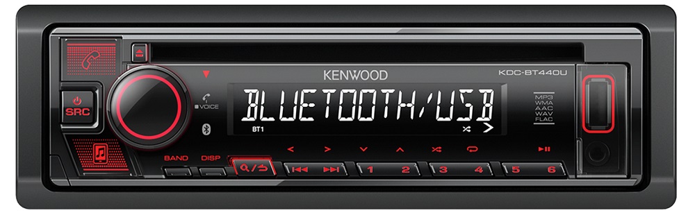 Автомобильная магнитола Kenwood KDC-BT440U