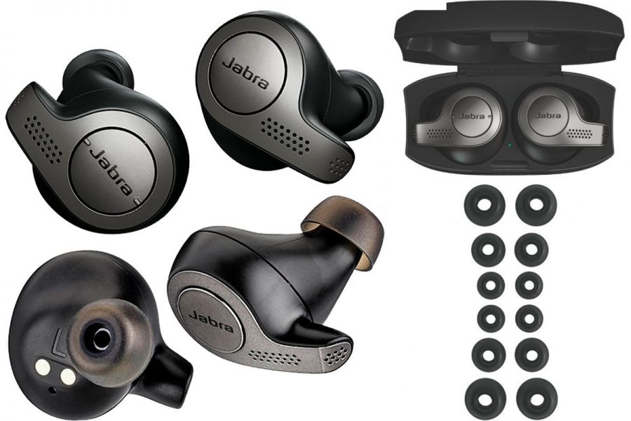 Беспроводные качественные true wireless наушники Jabra Elite 65T