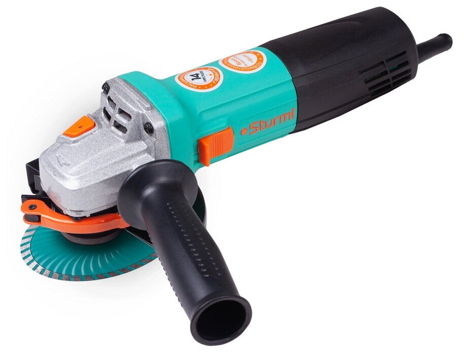 Обзор угловой шлифмашины Sturm! Ag9012te