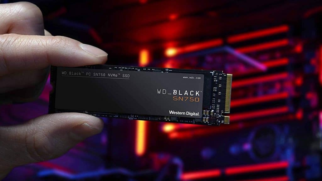 WD Black SN750 NVMe SSD