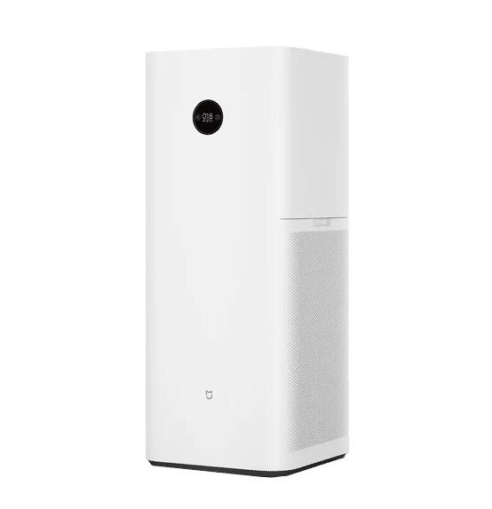 Очиститель для квартиры Xiaomi Mi Air Purifier Max. Вид сбоку со стороны воздухозаборника