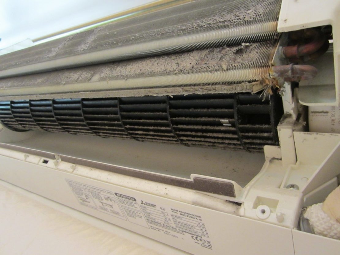 грязный кондиционер грязный кондиционер