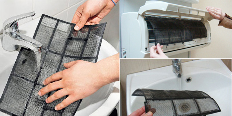 Чистка фильтров кондиционера Чистка фильтров кондиционера