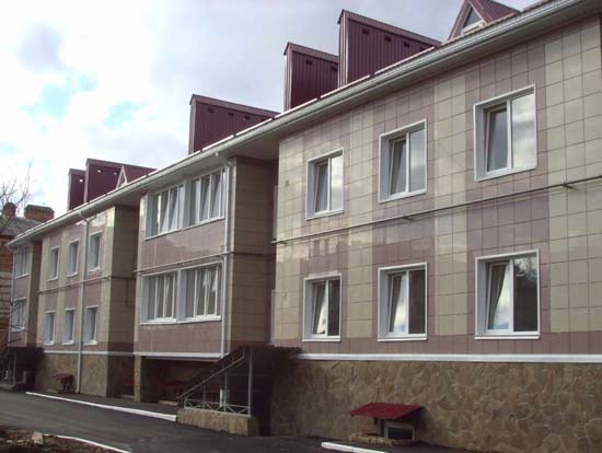 Дом отделанный керамогранитом монтаж керамогранита